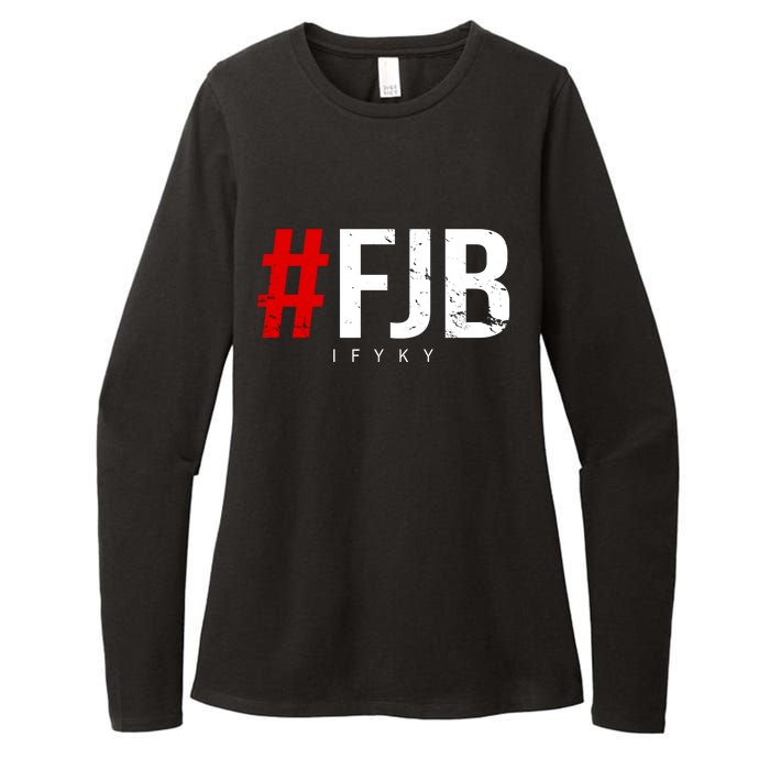 F.J.B Vintage Pro American IFYKY FJB F Biden Womens CVC Long Sleeve Shirt