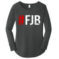 F.J.B Vintage Pro American IFYKY FJB F Biden Women's Perfect Tri Tunic Long Sleeve Shirt