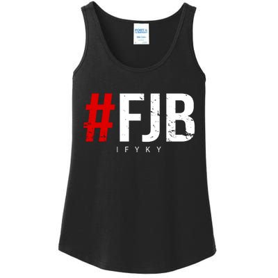 F.J.B Vintage Pro American IFYKY FJB F Biden Ladies Essential Tank