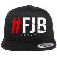 F.J.B Vintage Pro American IFYKY FJB F Biden Flat Bill Trucker Hat