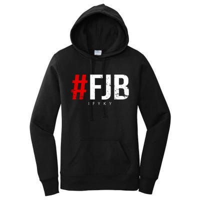 F.J.B Vintage Pro American IFYKY FJB F Biden Women's Pullover Hoodie