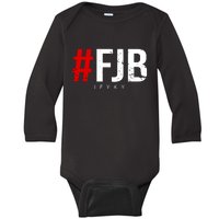 F.J.B Vintage Pro American IFYKY FJB F Biden Baby Long Sleeve Bodysuit