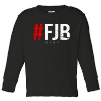 F.J.B Vintage Pro American IFYKY FJB F Biden Toddler Long Sleeve Shirt