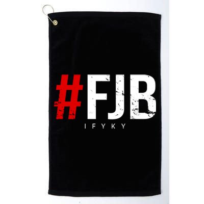 F.J.B Vintage Pro American IFYKY FJB F Biden Platinum Collection Golf Towel