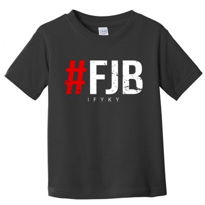 F.J.B Vintage Pro American IFYKY FJB F Biden Toddler T-Shirt