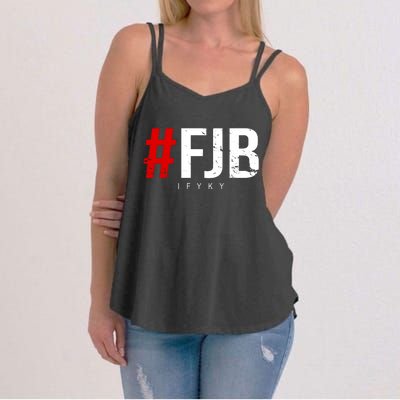 F.J.B Vintage Pro American IFYKY FJB F Biden Women's Strappy Tank