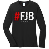 F.J.B Vintage Pro American IFYKY FJB F Biden Ladies Long Sleeve Shirt