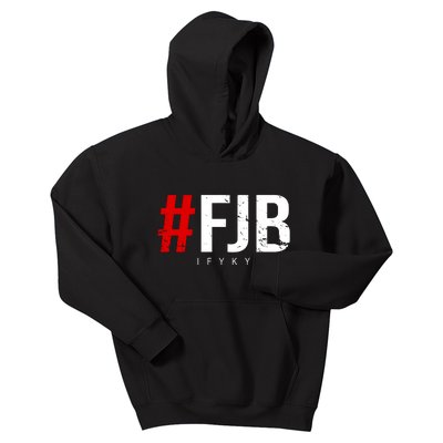 F.J.B Vintage Pro American IFYKY FJB F Biden Kids Hoodie