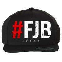 F.J.B Vintage Pro American IFYKY FJB F Biden Wool Snapback Cap