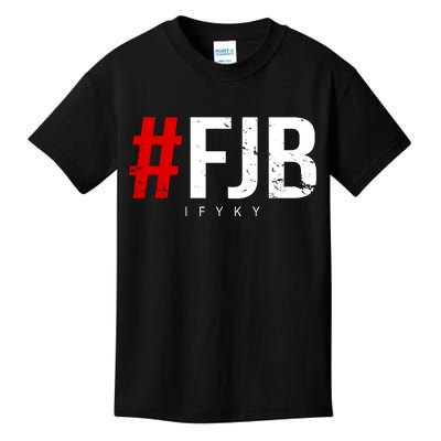 F.J.B Vintage Pro American IFYKY FJB F Biden Kids T-Shirt