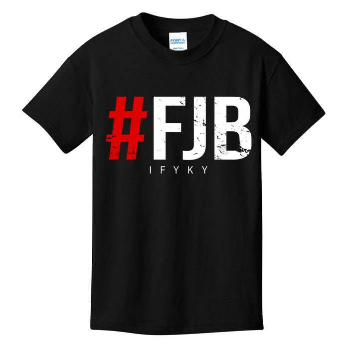 F.J.B Vintage Pro American IFYKY FJB F Biden Kids T-Shirt