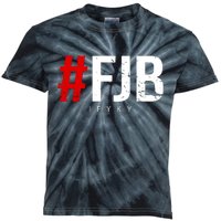 F.J.B Vintage Pro American IFYKY FJB F Biden Kids Tie-Dye T-Shirt