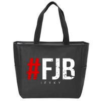 F.J.B Vintage Pro American IFYKY FJB F Biden Zip Tote Bag