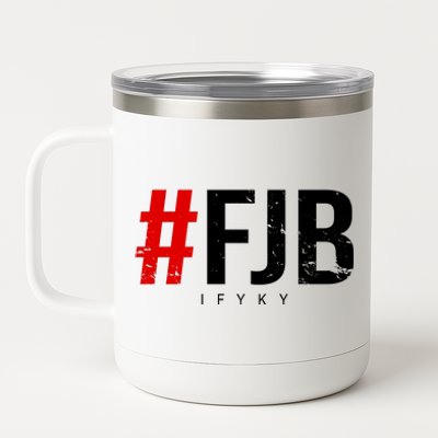 F.J.B Vintage Pro American IFYKY FJB F Biden 12 oz Stainless Steel Tumbler Cup