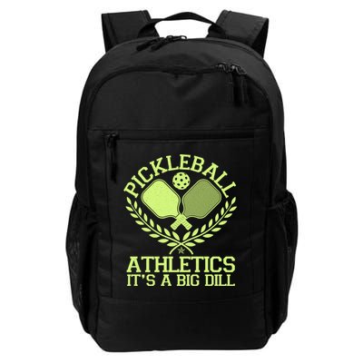 Funny Vintage Pickleball Athletics It's A Big Dill Backpack
