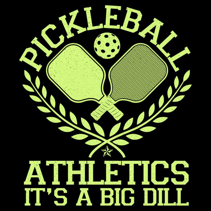 Funny Vintage Pickleball Athletics It's A Big Dill Bag