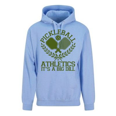 Funny Vintage Pickleball Athletics It's A Big Dill Unisex Surf Hoodie