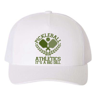 Funny Vintage Pickleball Athletics It's A Big Dill Yupoong Adult 5-Panel Trucker Hat