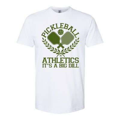 Funny Vintage Pickleball Athletics It's A Big Dill Softstyle® CVC T-Shirt