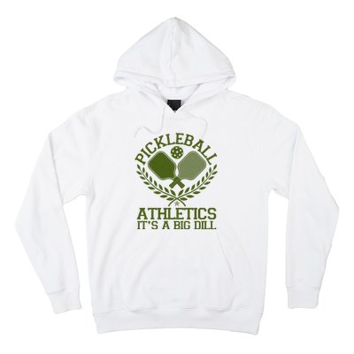 Funny Vintage Pickleball Athletics It's A Big Dill Hoodie