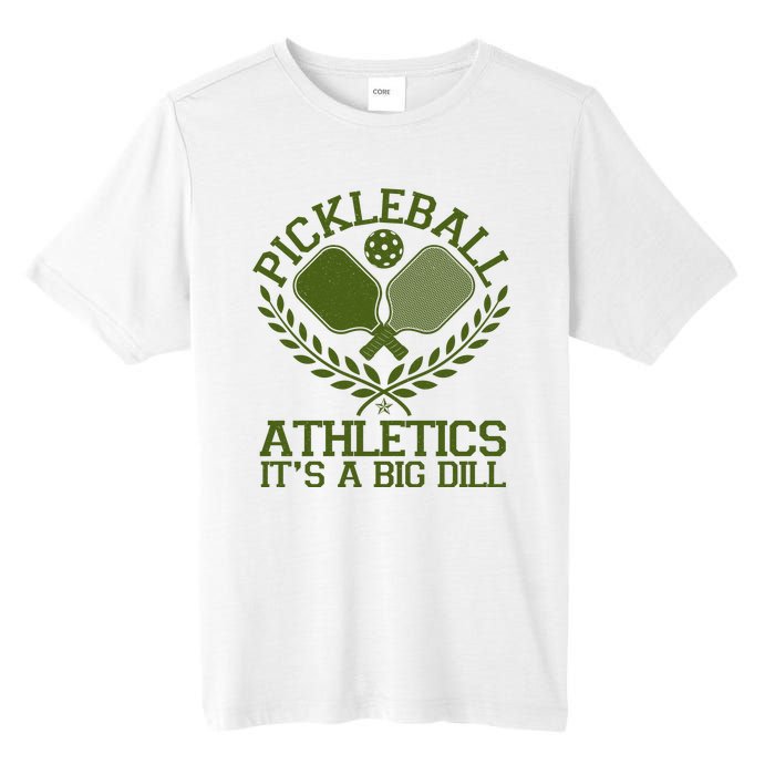 Funny Vintage Pickleball Athletics It's A Big Dill Tall Fusion ChromaSoft Performance T-Shirt