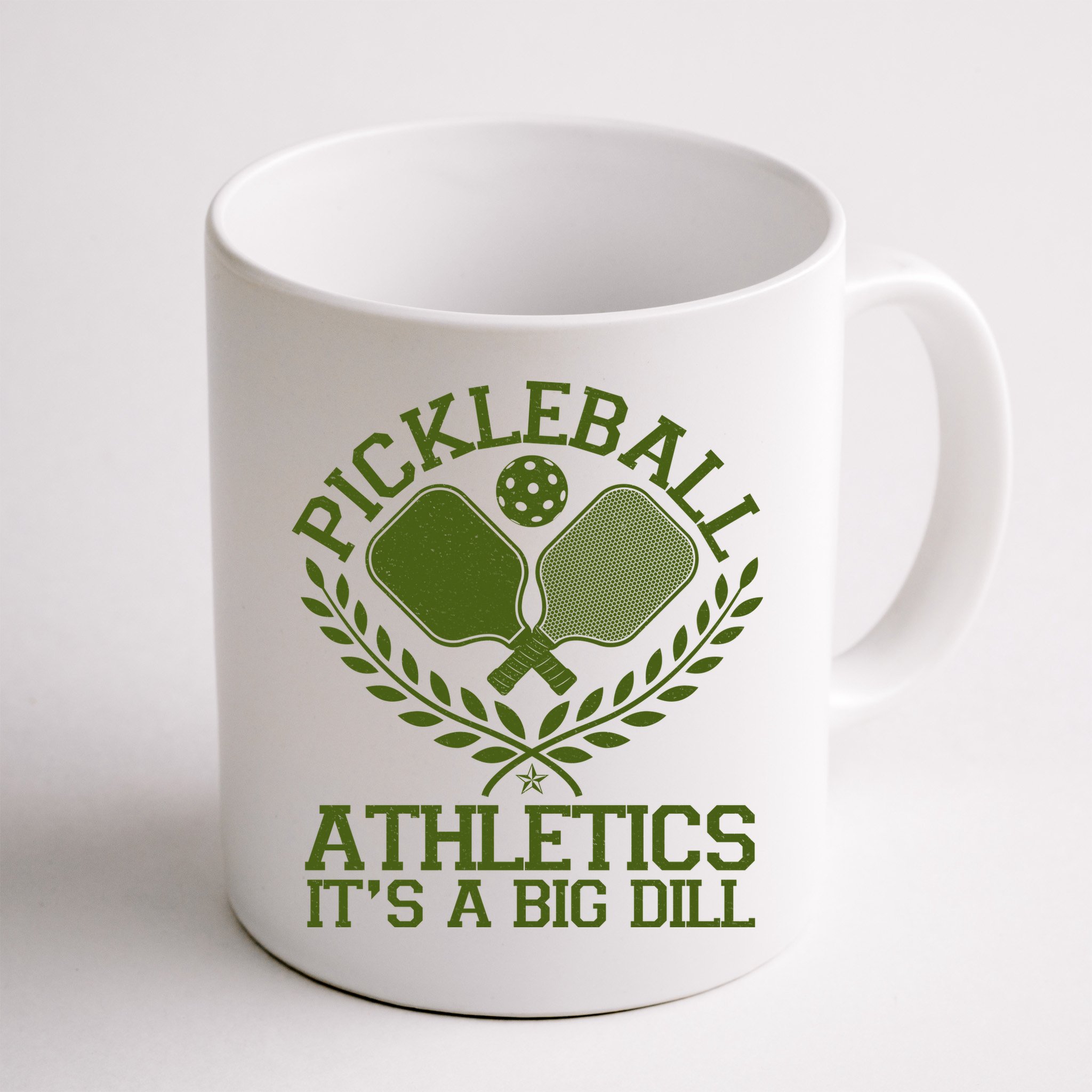 Funny Vintage Pickleball Athletics It's A Big Dill Mug