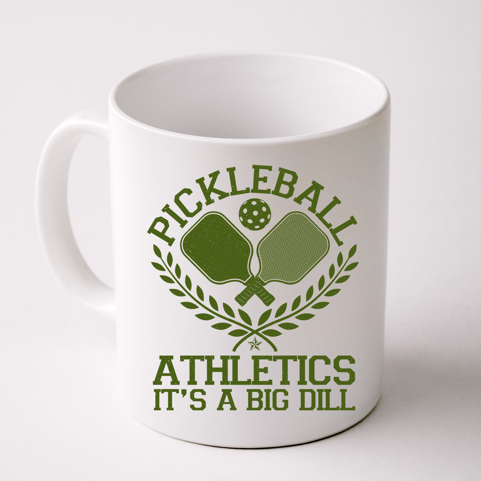 Funny Vintage Pickleball Athletics It's A Big Dill Mug