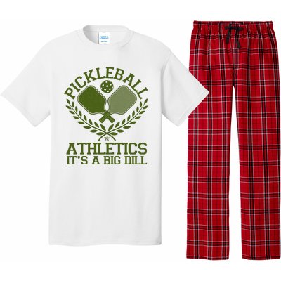 Funny Vintage Pickleball Athletics It's A Big Dill Pajama Set