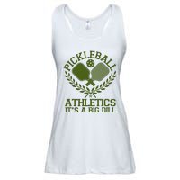 Funny Vintage Pickleball Athletics It's A Big Dill Ladies Essential Flowy Tank