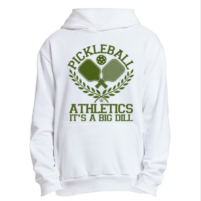 Funny Vintage Pickleball Athletics It's A Big Dill Urban Pullover Hoodie