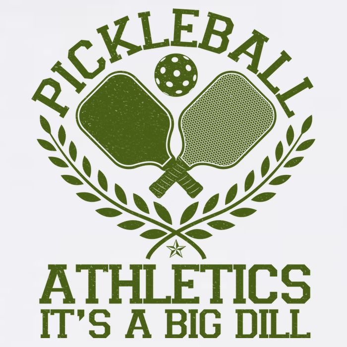 Funny Vintage Pickleball Athletics It's A Big Dill Womens T-Shirt