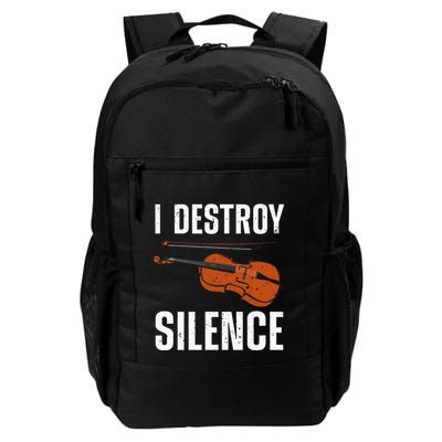 Funny Violin Player Art Fiddle Violinist Daily Commute Backpack