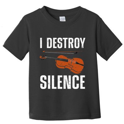 Funny Violin Player Art Fiddle Violinist Toddler T-Shirt
