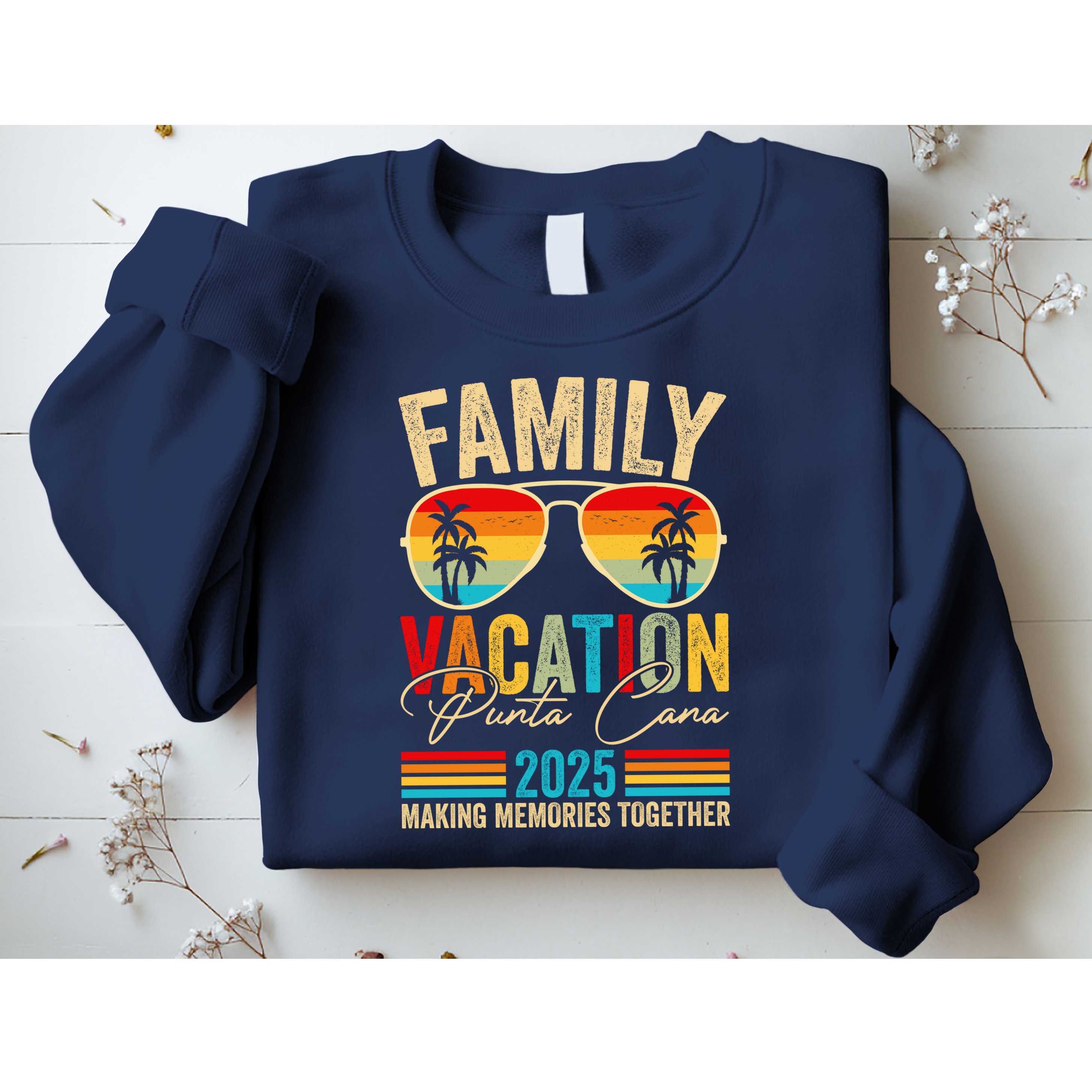 Family Vacation Punta Cana 2025 Sweatshirt