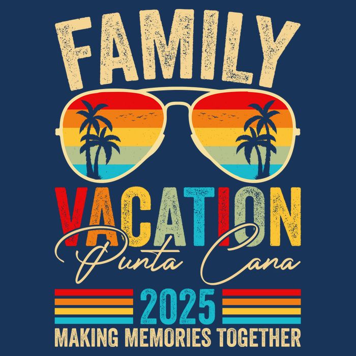 Family Vacation Punta Cana 2025 Sweatshirt