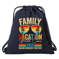 Family Vacation Punta Cana 2025 Drawstring Bag