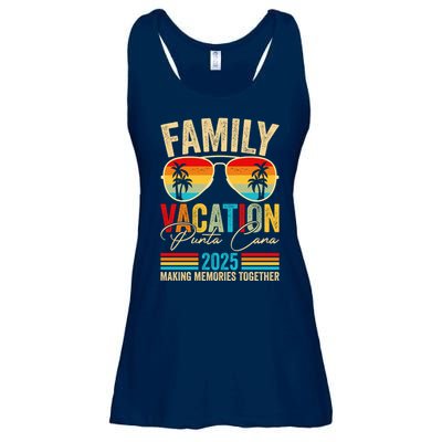 Family Vacation Punta Cana 2025 Ladies Essential Flowy Tank
