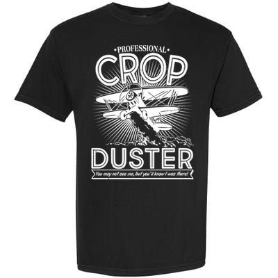 Funny Vintage Professional Crop Duster Garment-Dyed Heavyweight T-Shirt