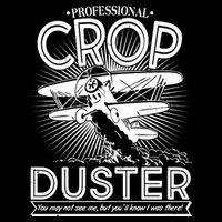 Funny Vintage Professional Crop Duster Cooling Performance Crew T-Shirt