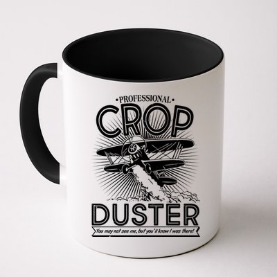 Funny Vintage Professional Crop Duster Mug