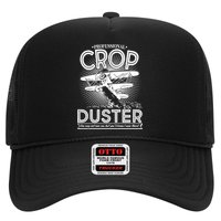 Funny Vintage Professional Crop Duster Trucker Hat