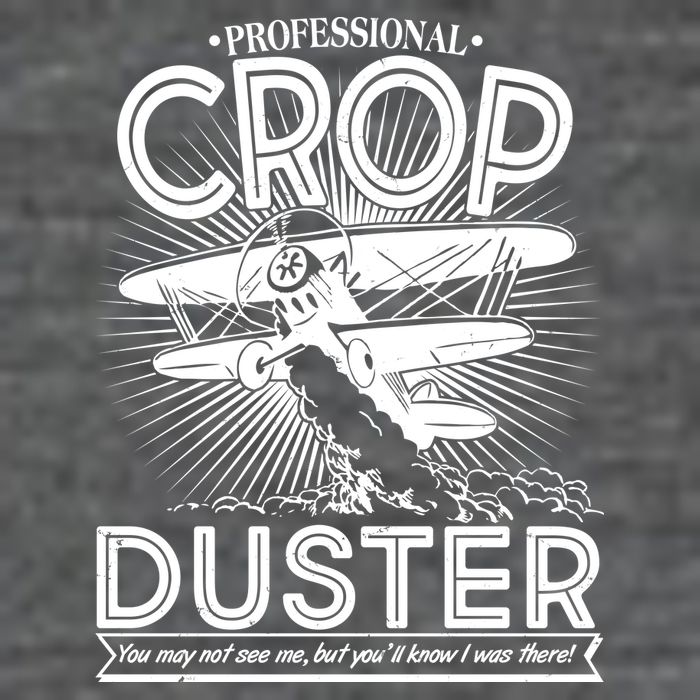 Funny Vintage Professional Crop Duster Hoodie