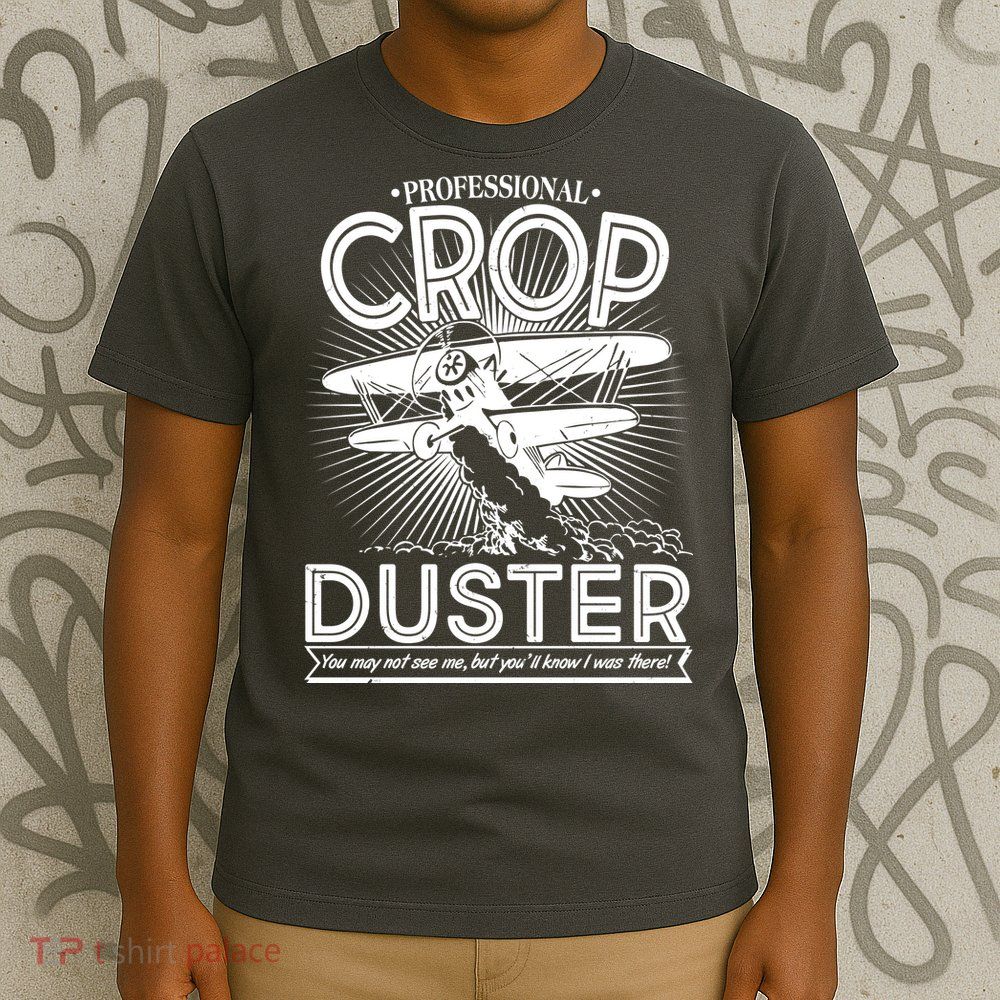 Funny Vintage Professional Crop Duster T-Shirt
