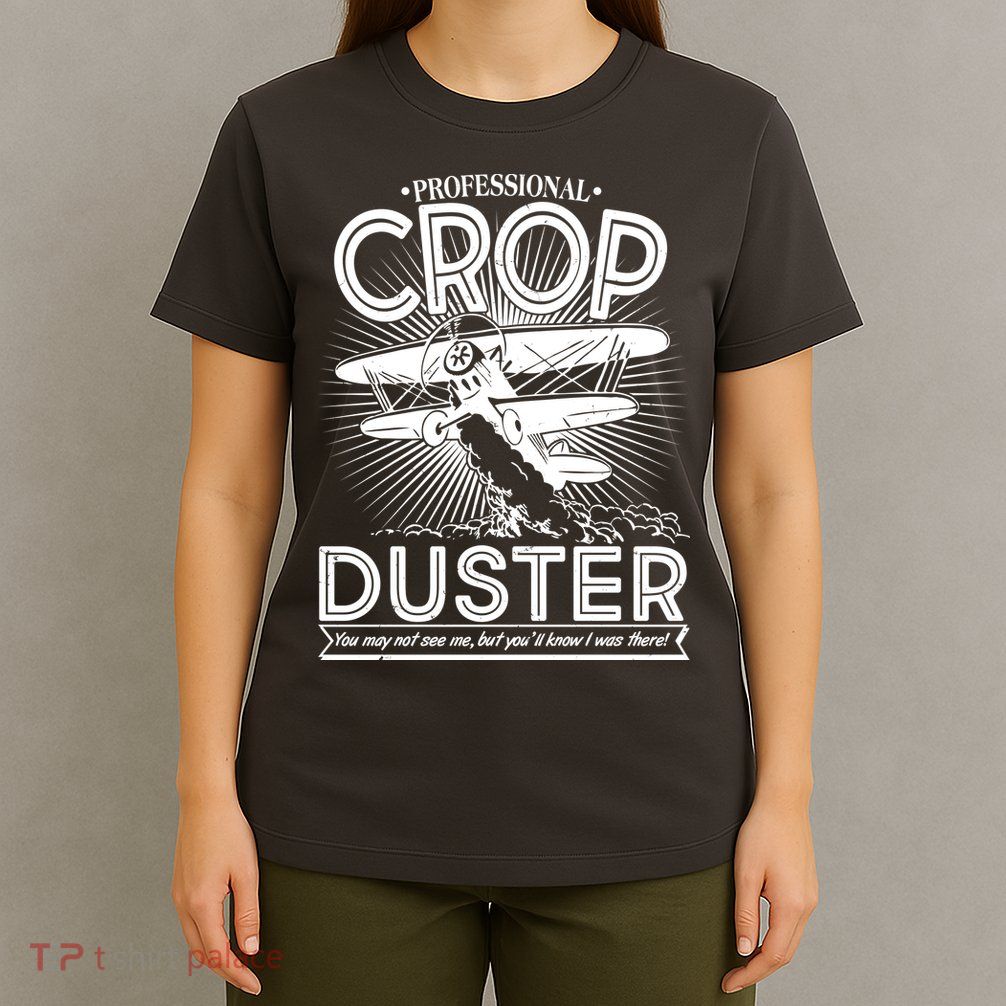 Funny Vintage Professional Crop Duster T-Shirt
