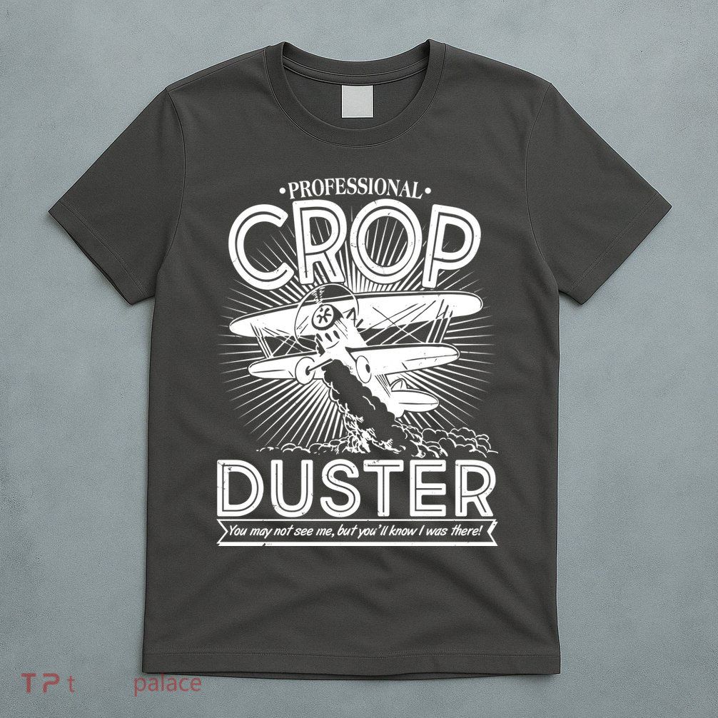 Funny Vintage Professional Crop Duster T-Shirt
