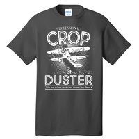 Funny Vintage Professional Crop Duster Tall T-Shirt