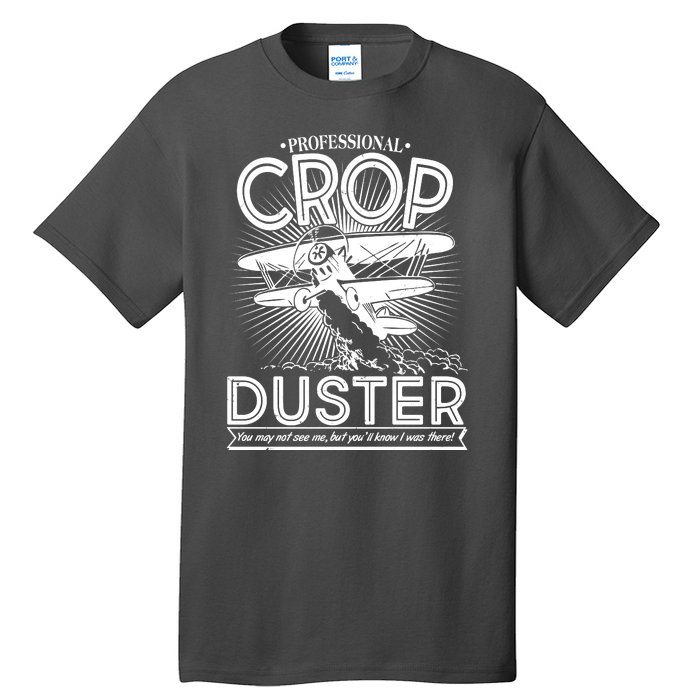 Funny Vintage Professional Crop Duster Tall T-Shirt