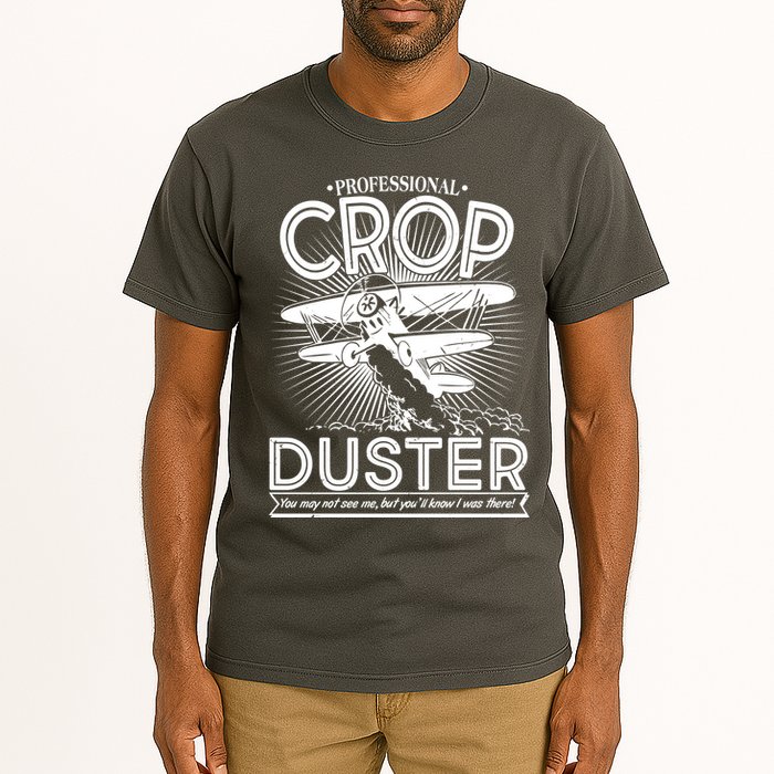 Funny Vintage Professional Crop Duster Tall T-Shirt
