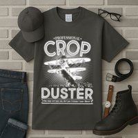 Funny Vintage Professional Crop Duster Tall T-Shirt