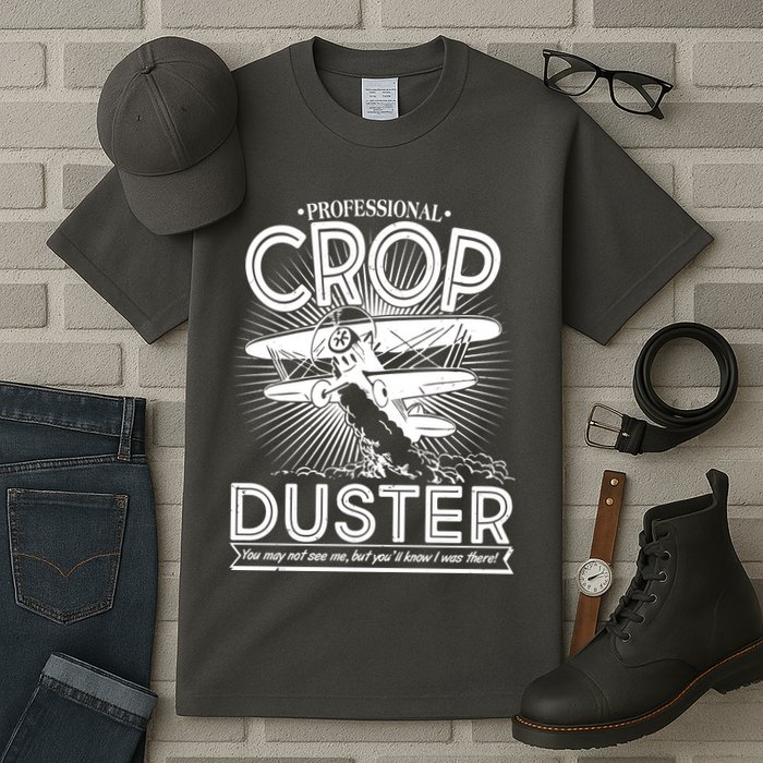 Funny Vintage Professional Crop Duster Tall T-Shirt
